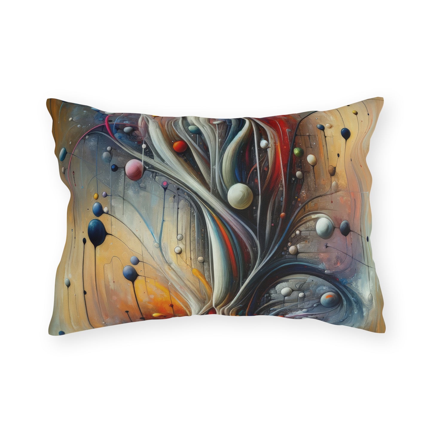 Invisible Threads Influence Outdoor Pillows