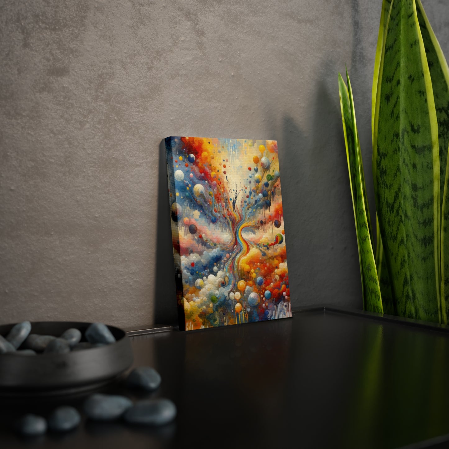 Choices Tachism Canvas Canvas Photo Tile