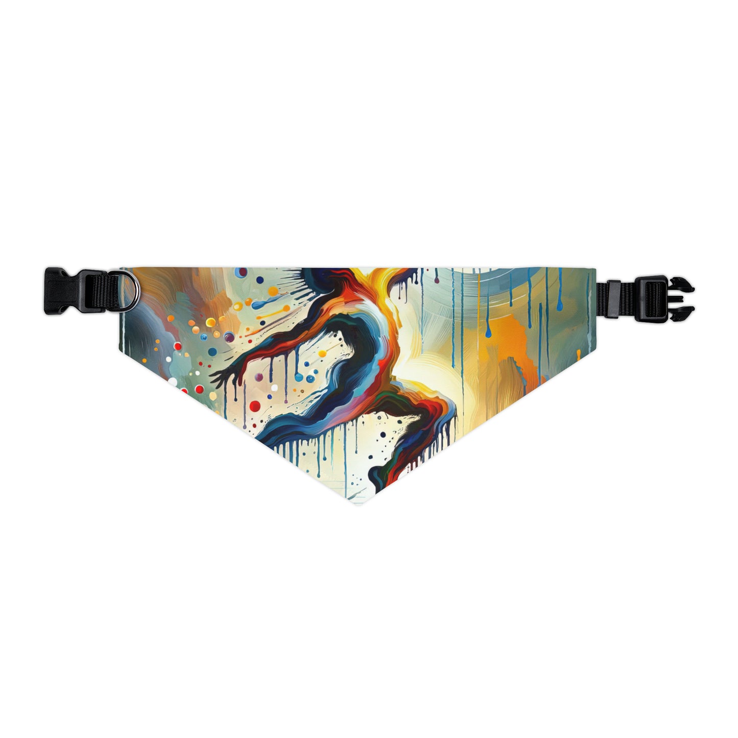 Expressive Dance Reflection Pet Bandana Collar