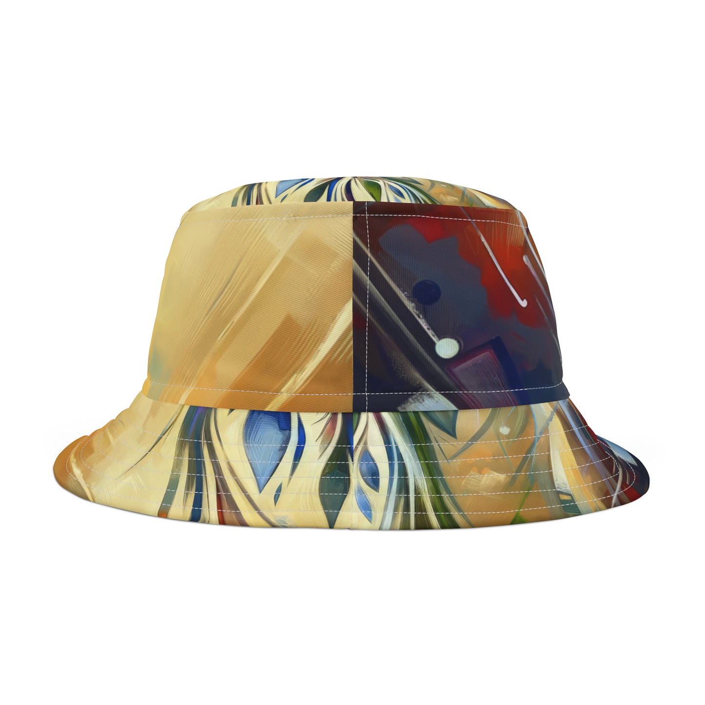 Pruning Distraction Tachism Bucket Hat (AOP)