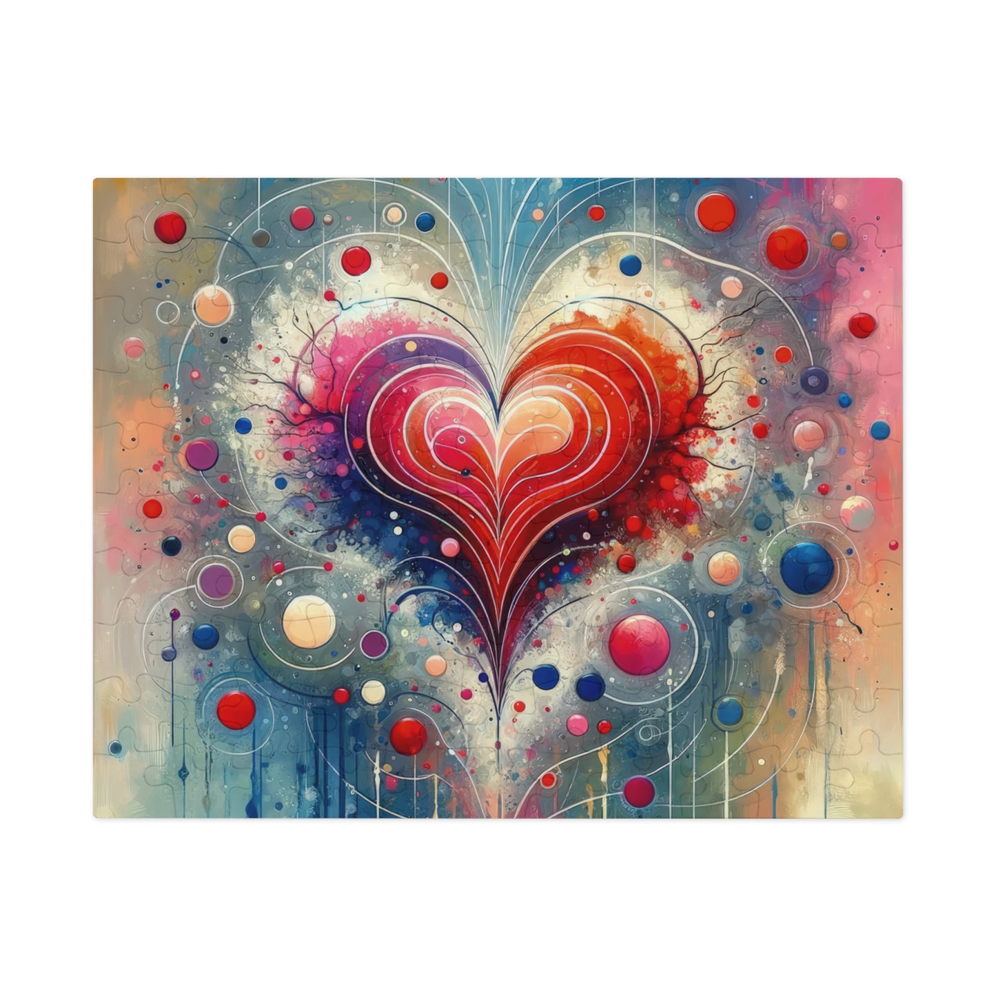 Emotional Physics Heart Jigsaw Puzzle (30, 110, 252, 500,1000-Piece)