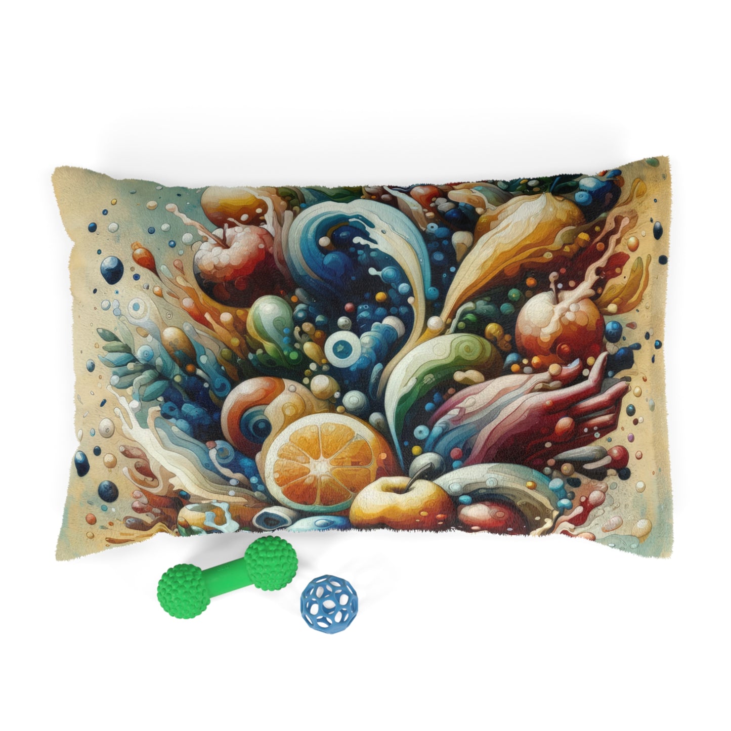 Nourishing Tachism Symphony Pet Bed
