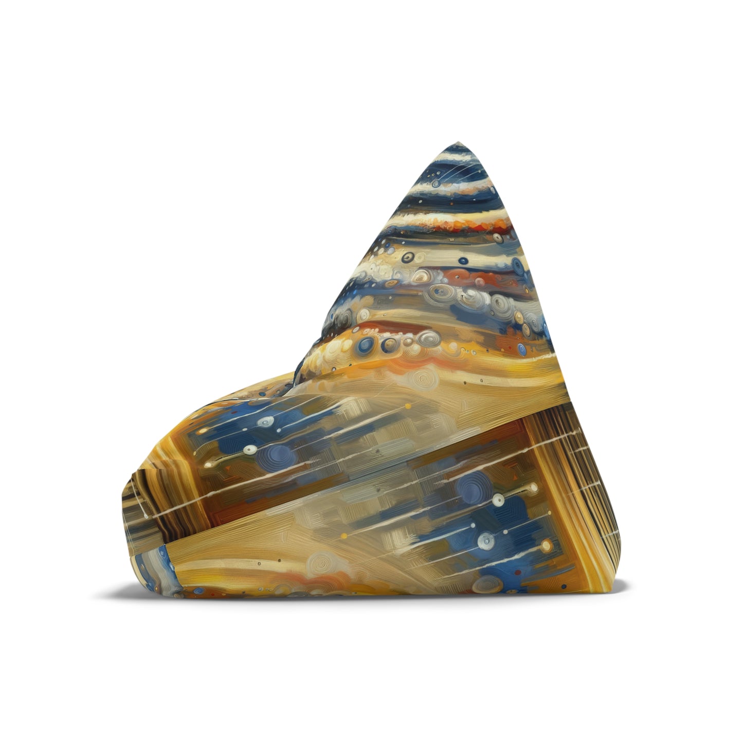 Ripple Effect Abstraction Bean Bag Chair Cover