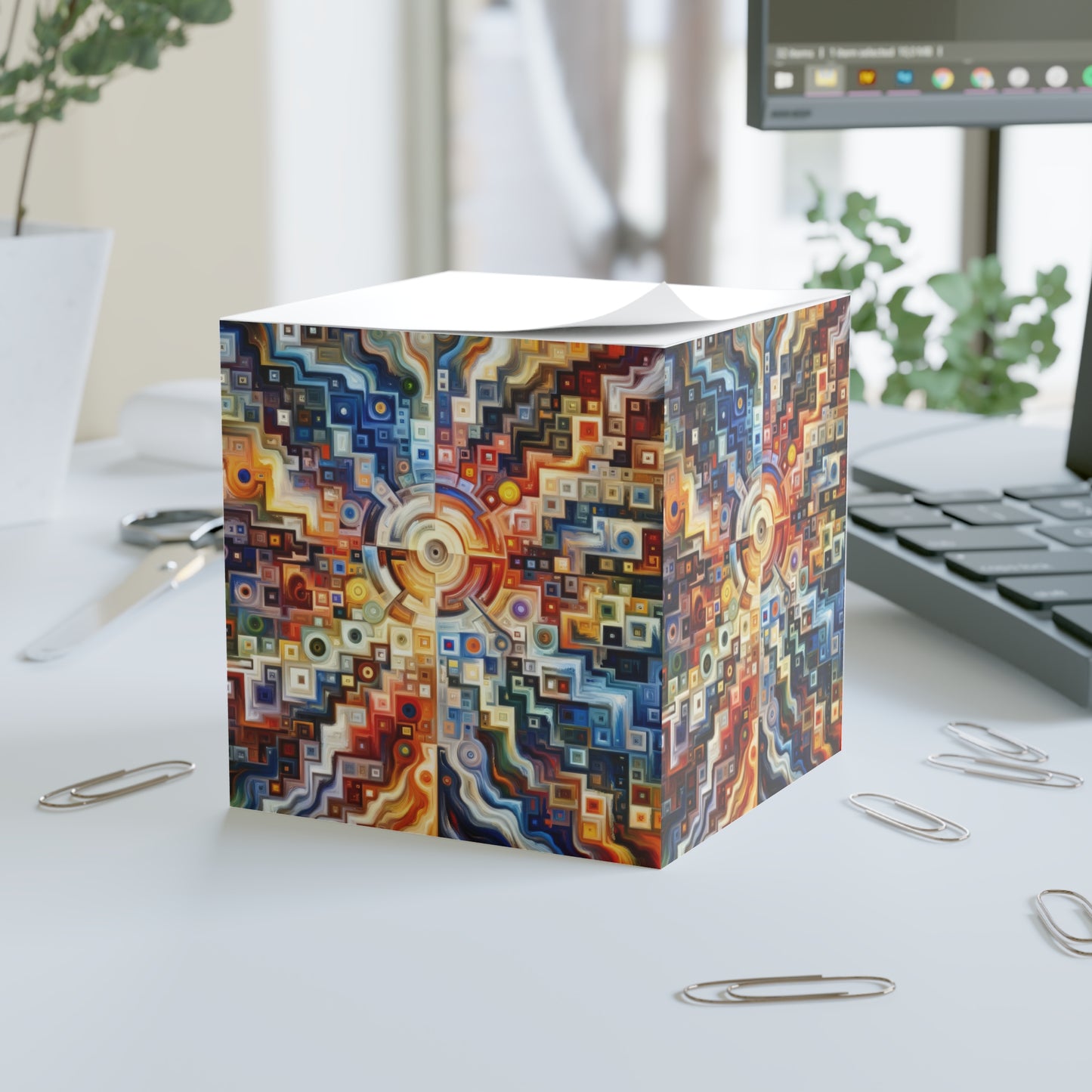 Essence Kaleidoscope Tapestry Note Cube