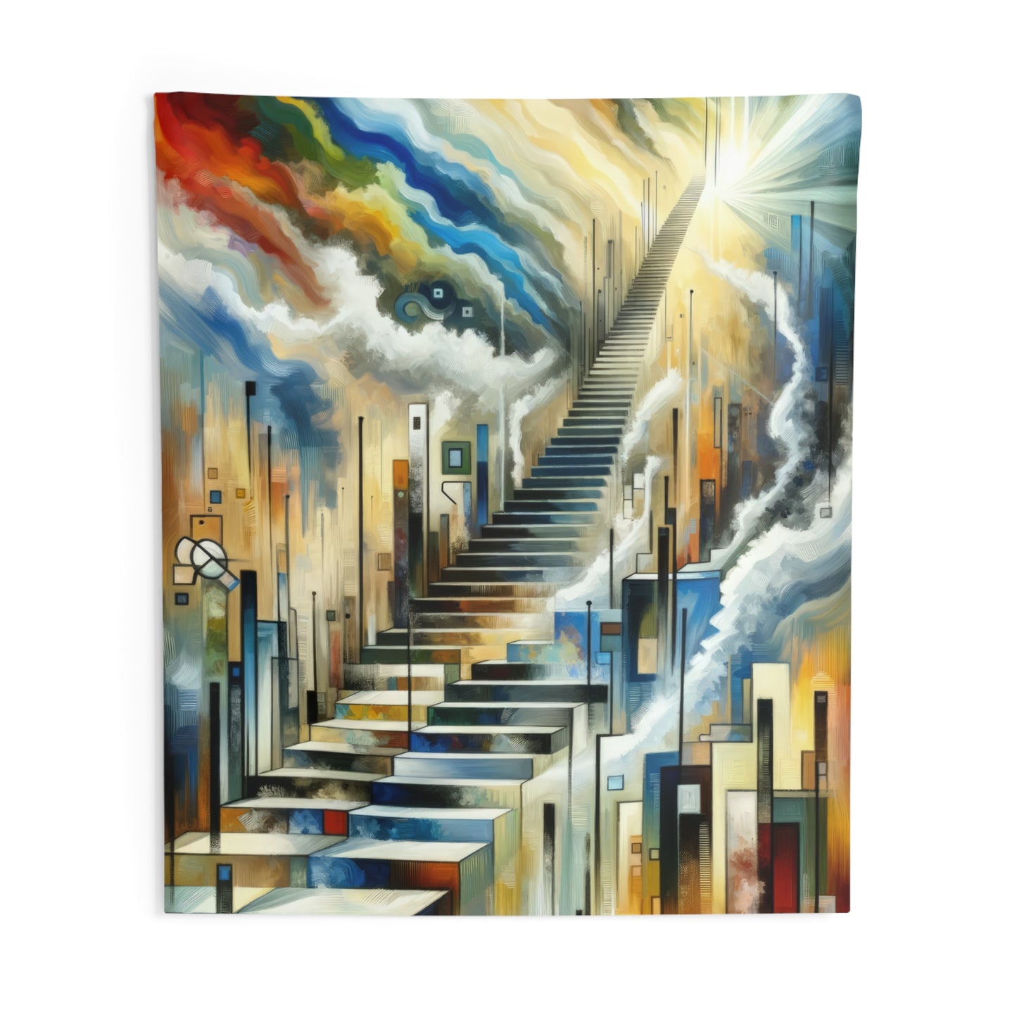 Visionary Evolutionary Progress Indoor Wall Tapestries