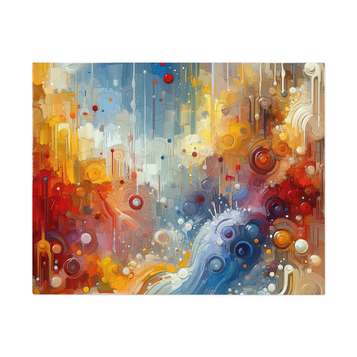 Joyous Effortless Exhale Jigsaw Puzzle (30, 110, 252, 500,1000-Piece)