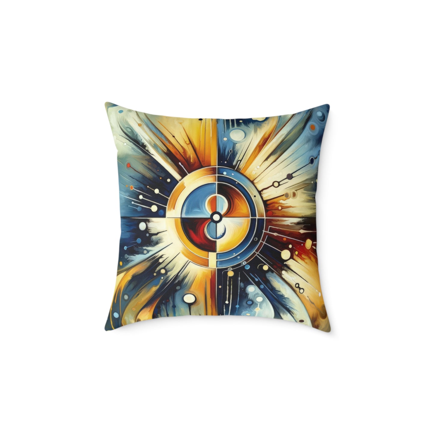 Compassionate Ethical Guidance Spun Polyester Pillow