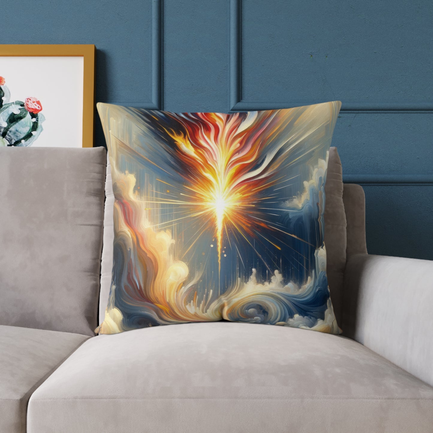 Ignite Spark Transformation Spun Polyester Pillow