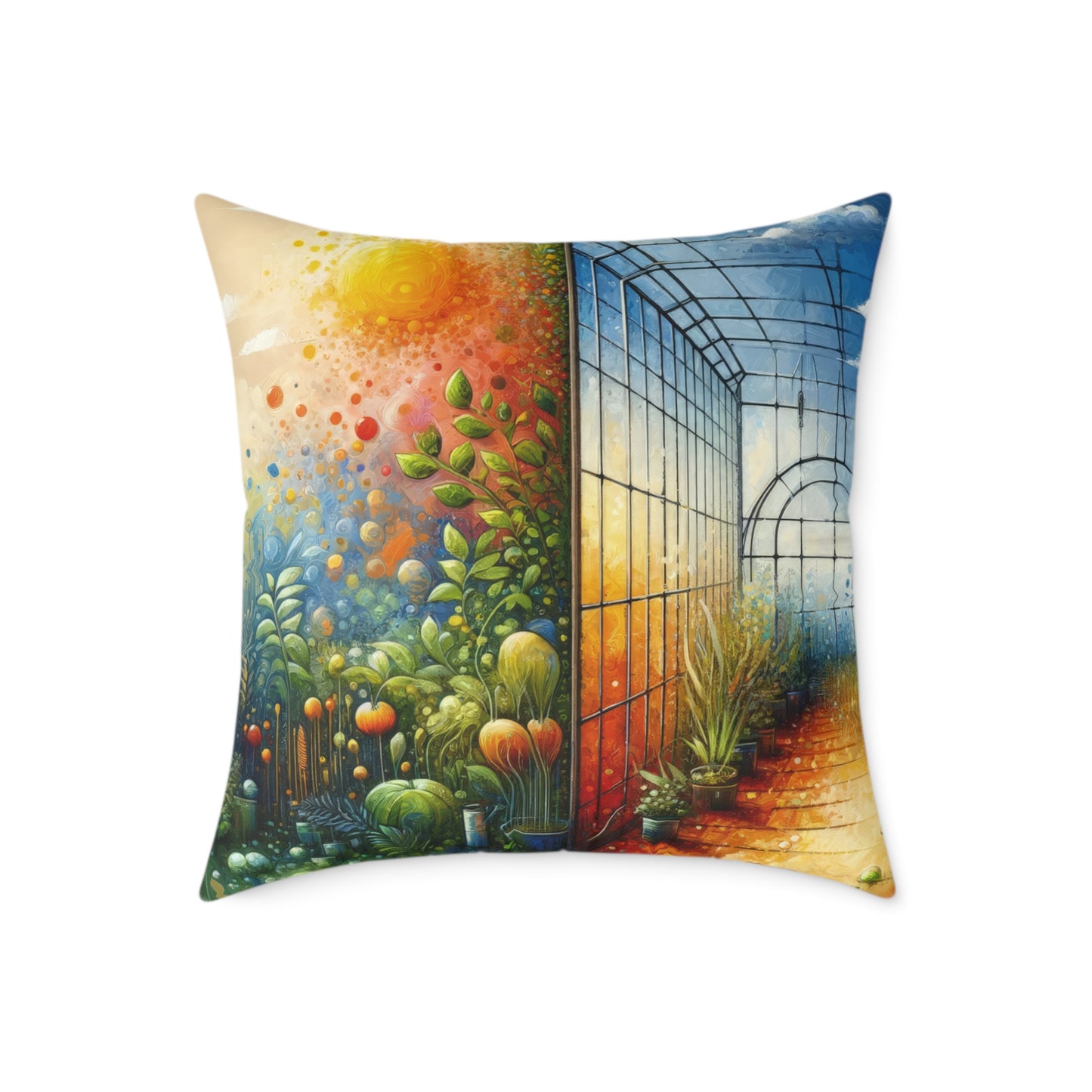 Greenhouse Digital Genesis Spun Polyester Pillow
