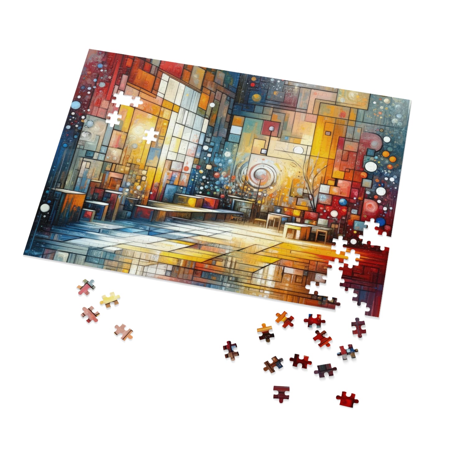 Reflective Habitation Art Jigsaw Puzzle (30, 110, 252, 500,1000-Piece)