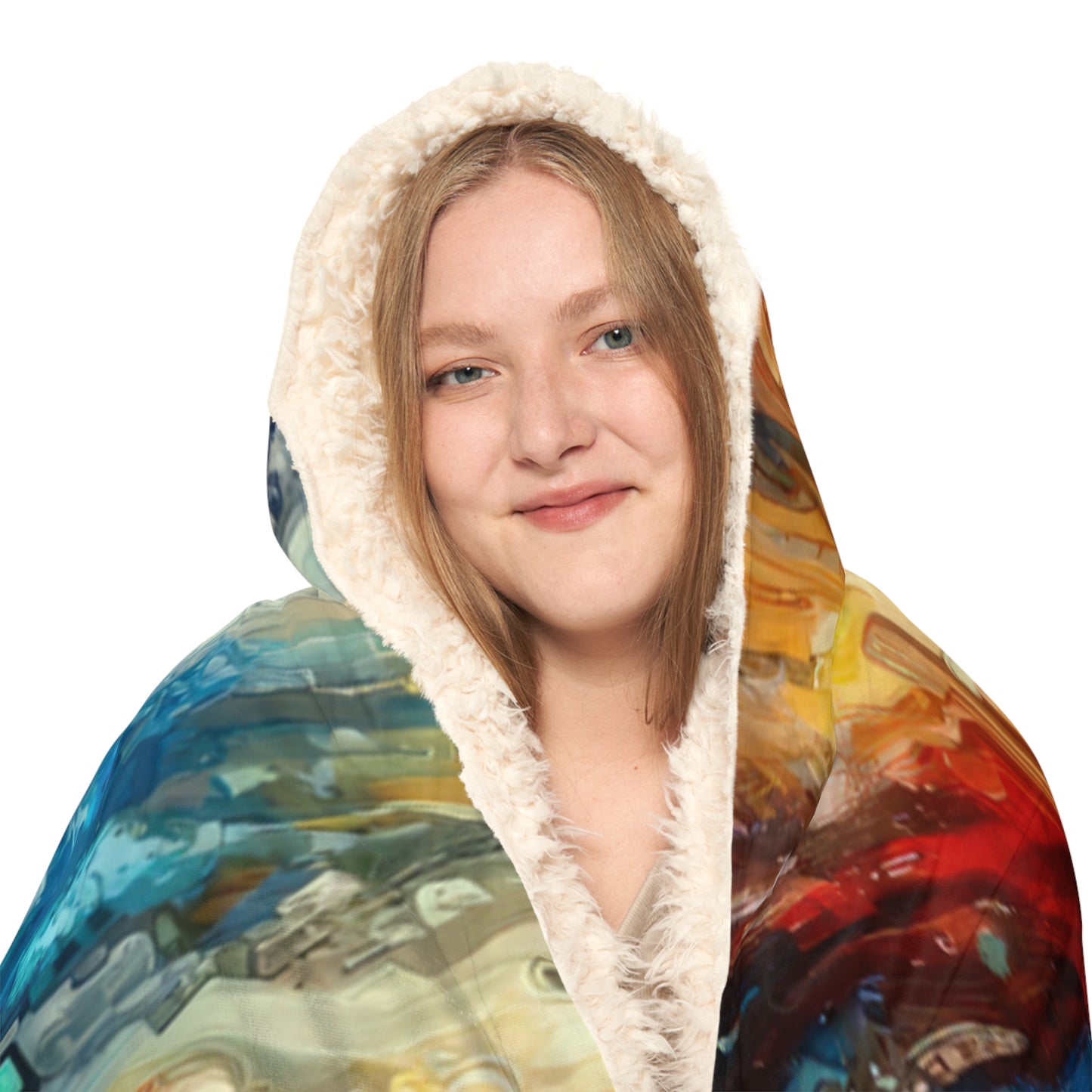 Transformative Tapestry Ascent Snuggle Blanket