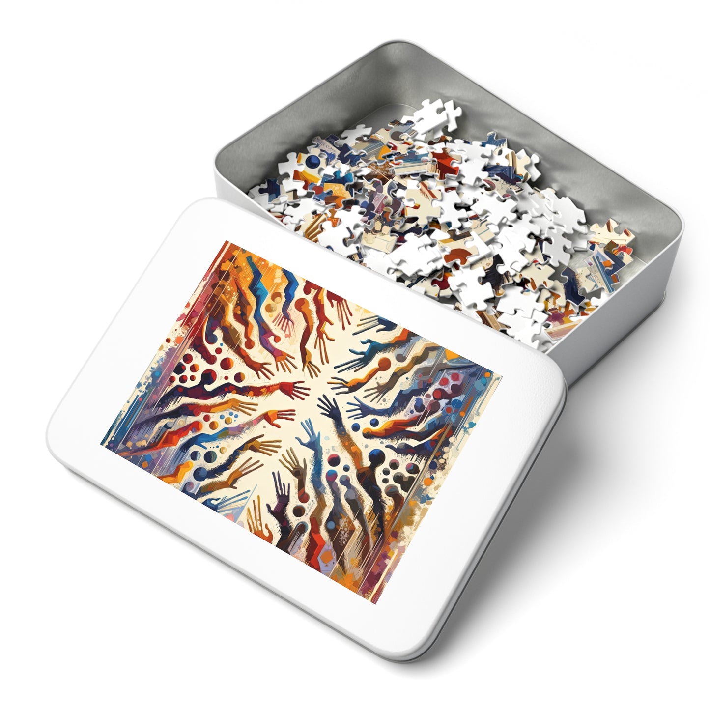 Architects Wisdom Tachism Jigsaw Puzzle (30, 110, 252, 500,1000-Piece)
