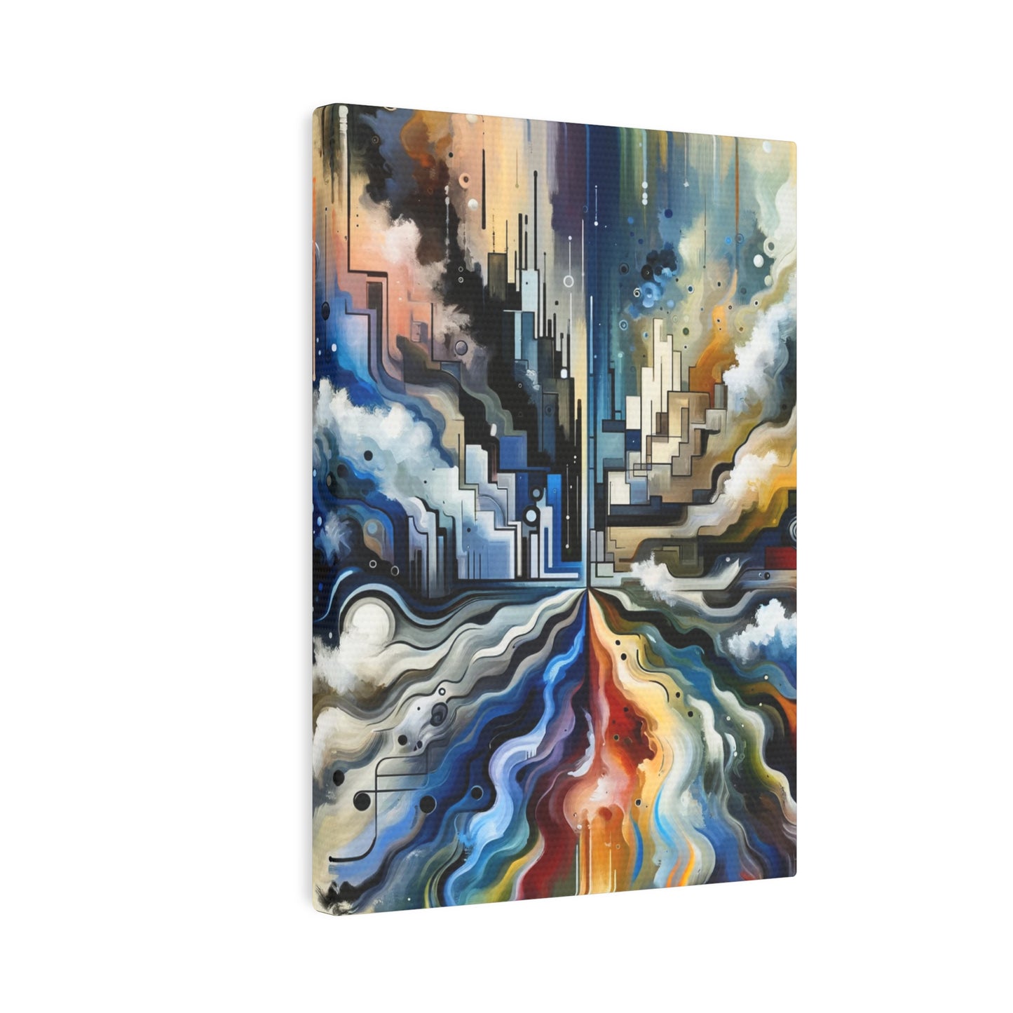 Digital Divide Navigation Canvas Photo Tile