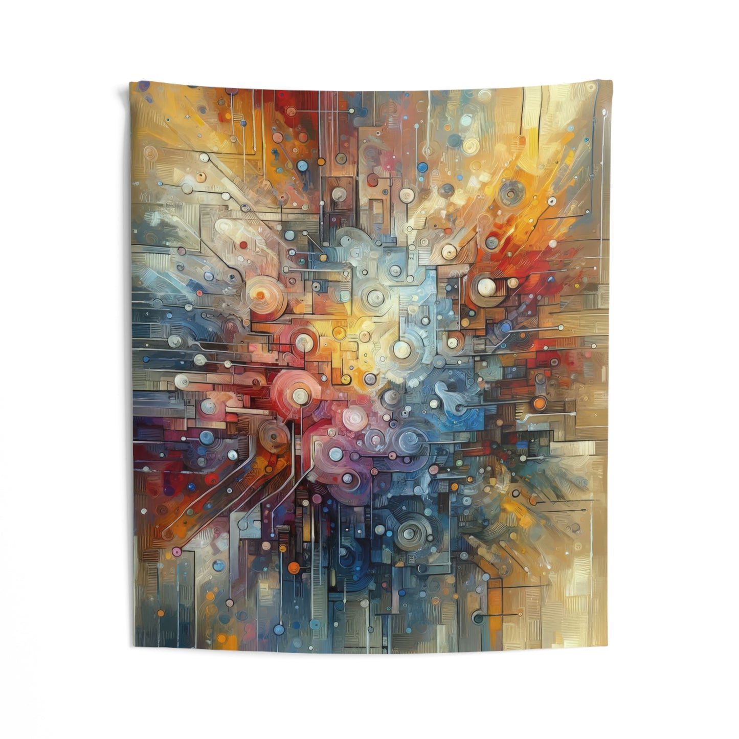 Empathy Scaffold Unity Indoor Wall Tapestries
