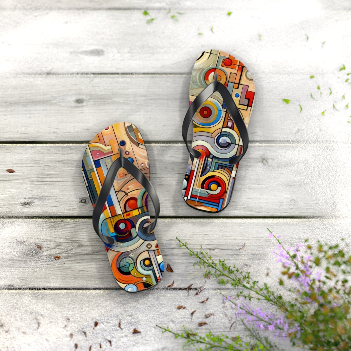 Playful Wisdom Essence Flip Flops