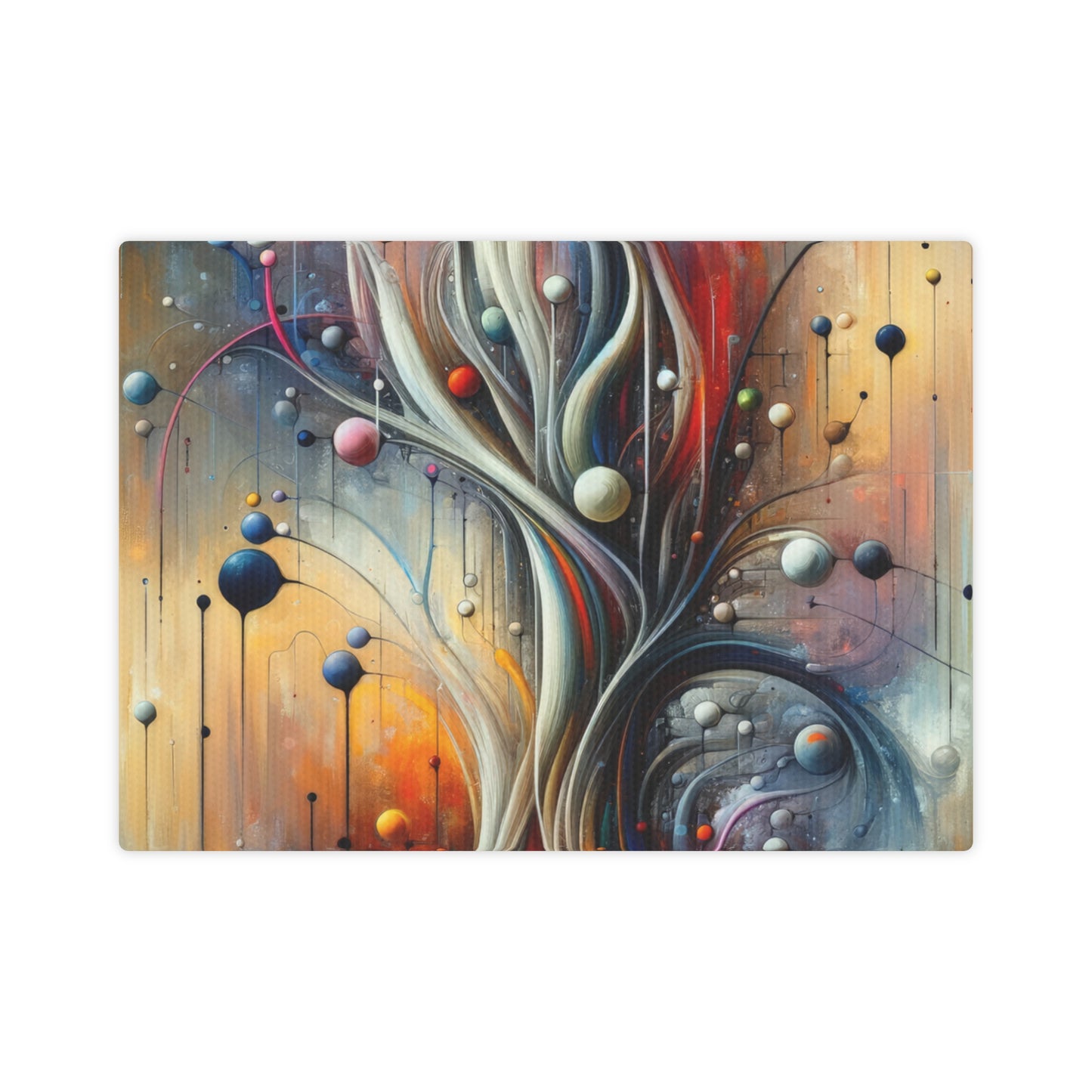 Invisible Threads Influence Canvas Photo Tile