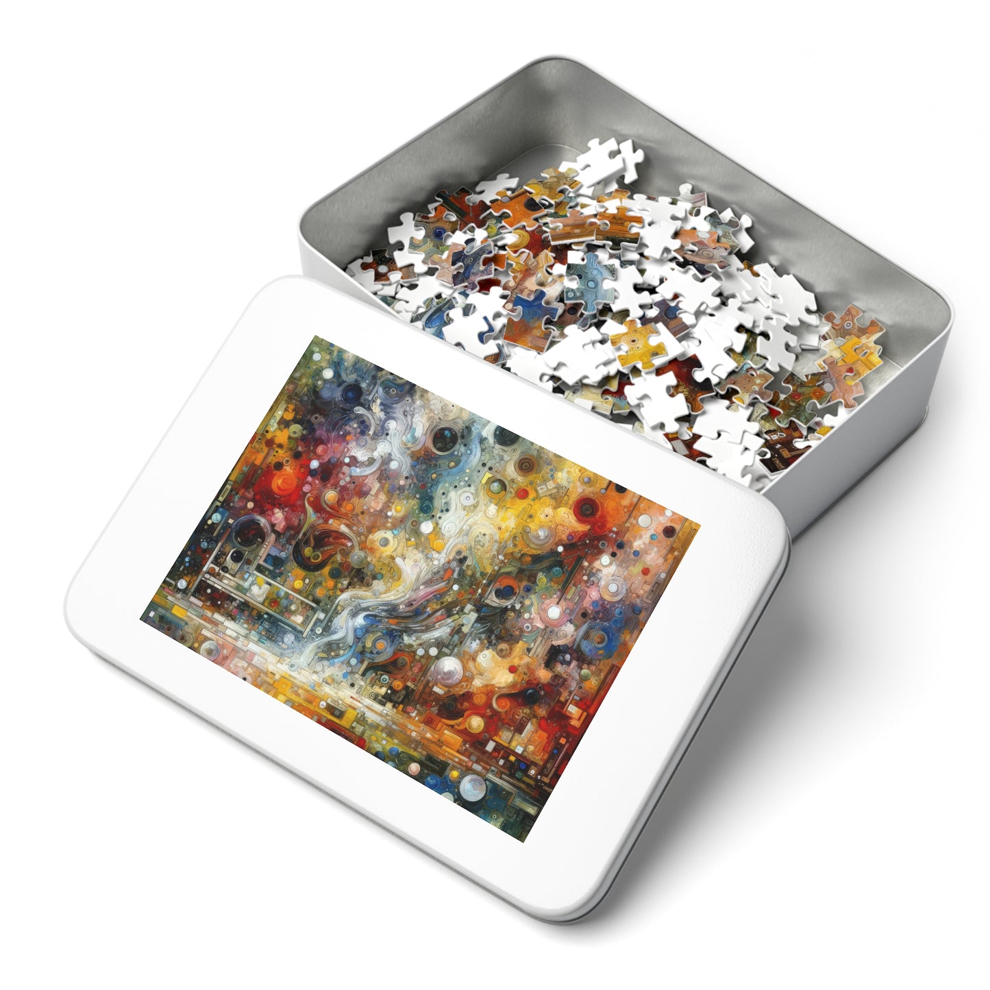 Perception Mosaic Abstract Jigsaw Puzzle (30, 110, 252, 500,1000-Piece)