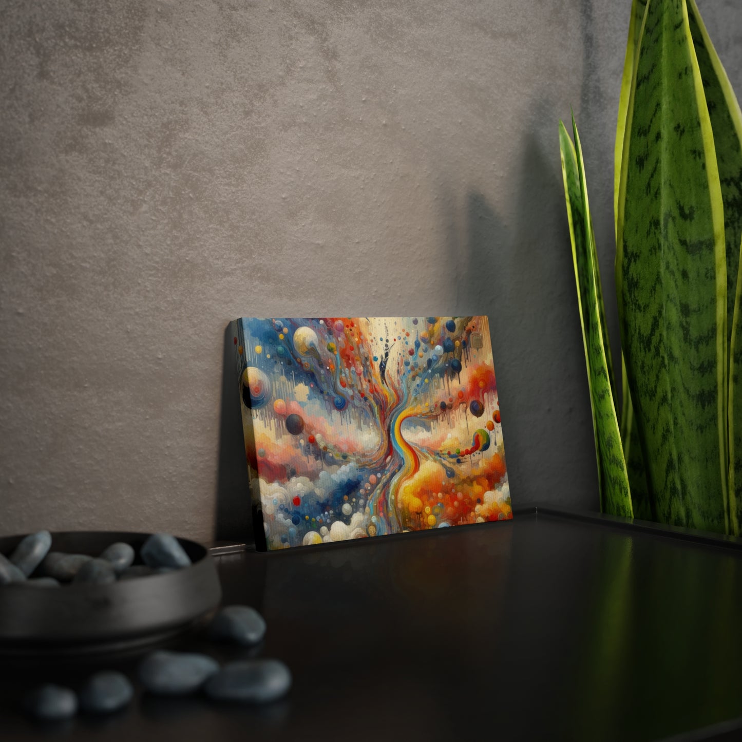Choices Tachism Canvas Canvas Photo Tile