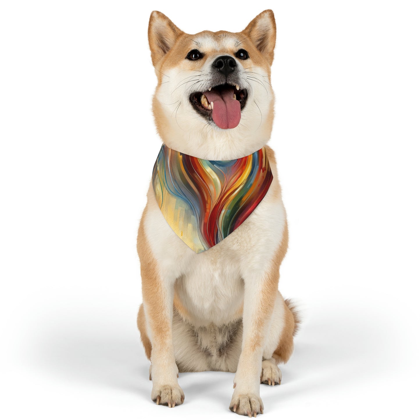 Empathetic Spiral Dialogue Pet Bandana Collar