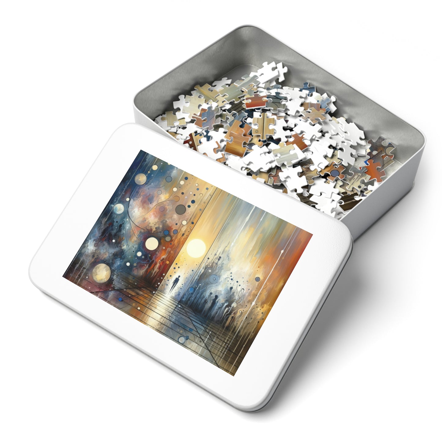 Stillness Transition Abstract Jigsaw Puzzle (30, 110, 252, 500,1000-Piece)