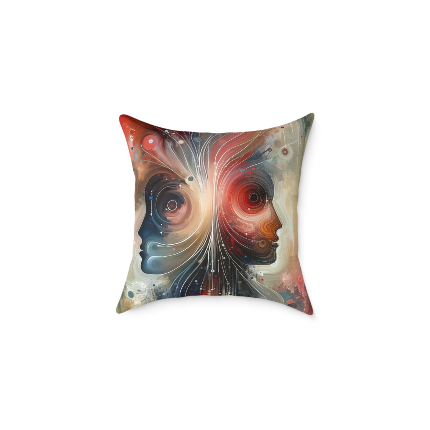Empathetic Exchange Essence Spun Polyester Pillow