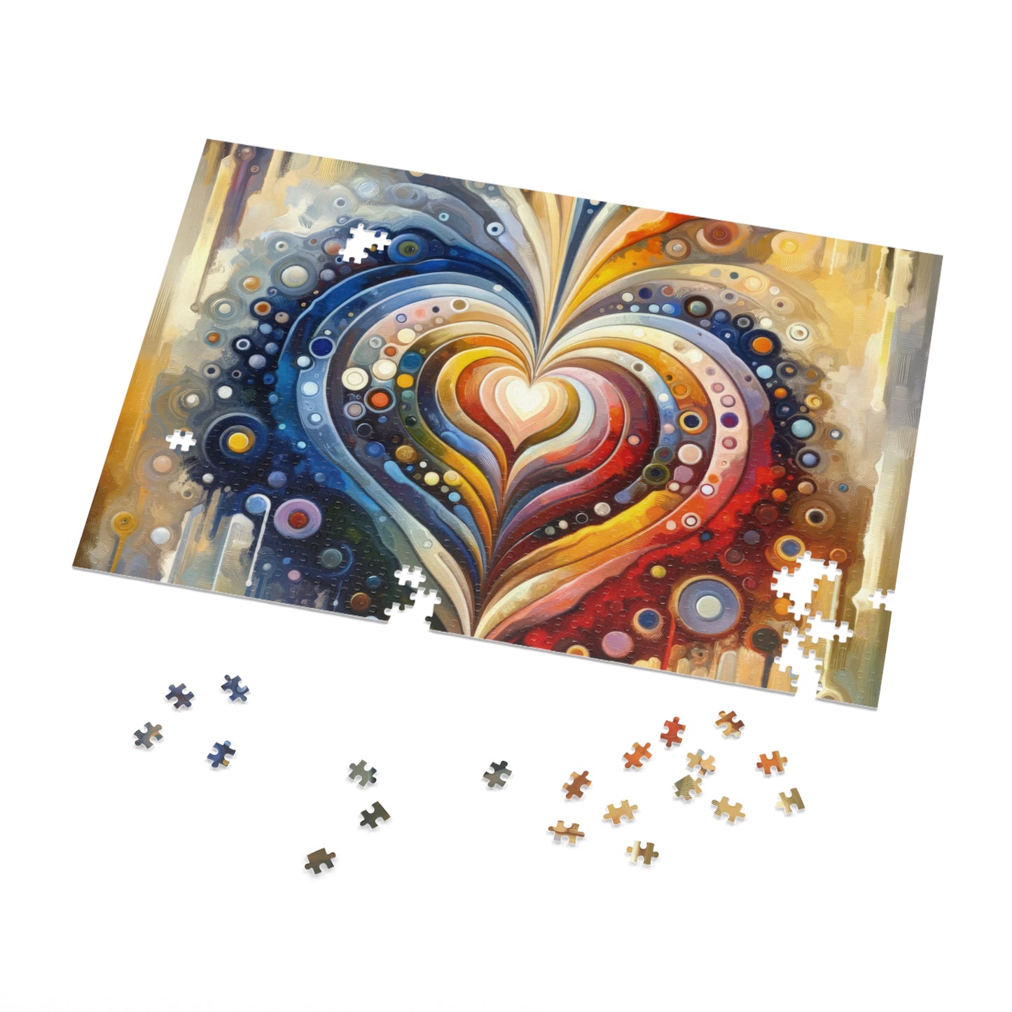 Harmonic Heart Essence Jigsaw Puzzle (30, 110, 252, 500,1000-Piece)