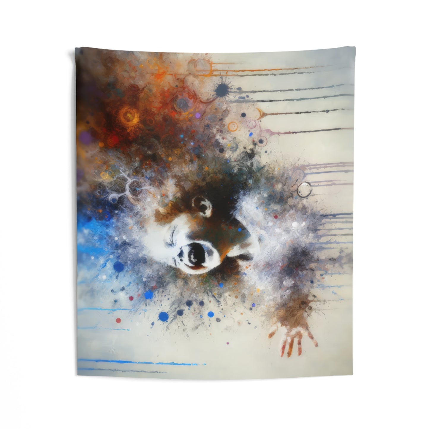 Laughter Essence Presence Indoor Wall Tapestries