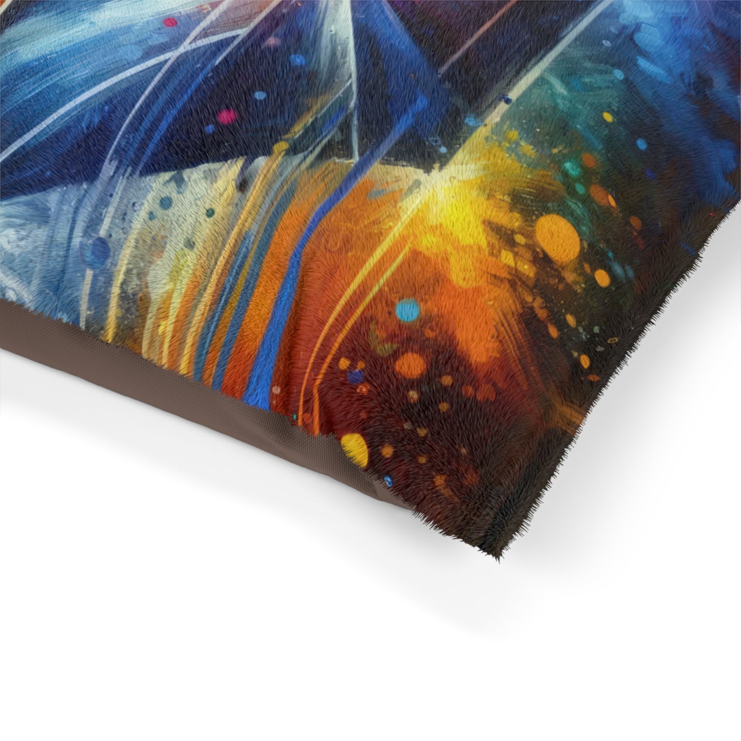 Prismatic Light Spectrum Pet Bed
