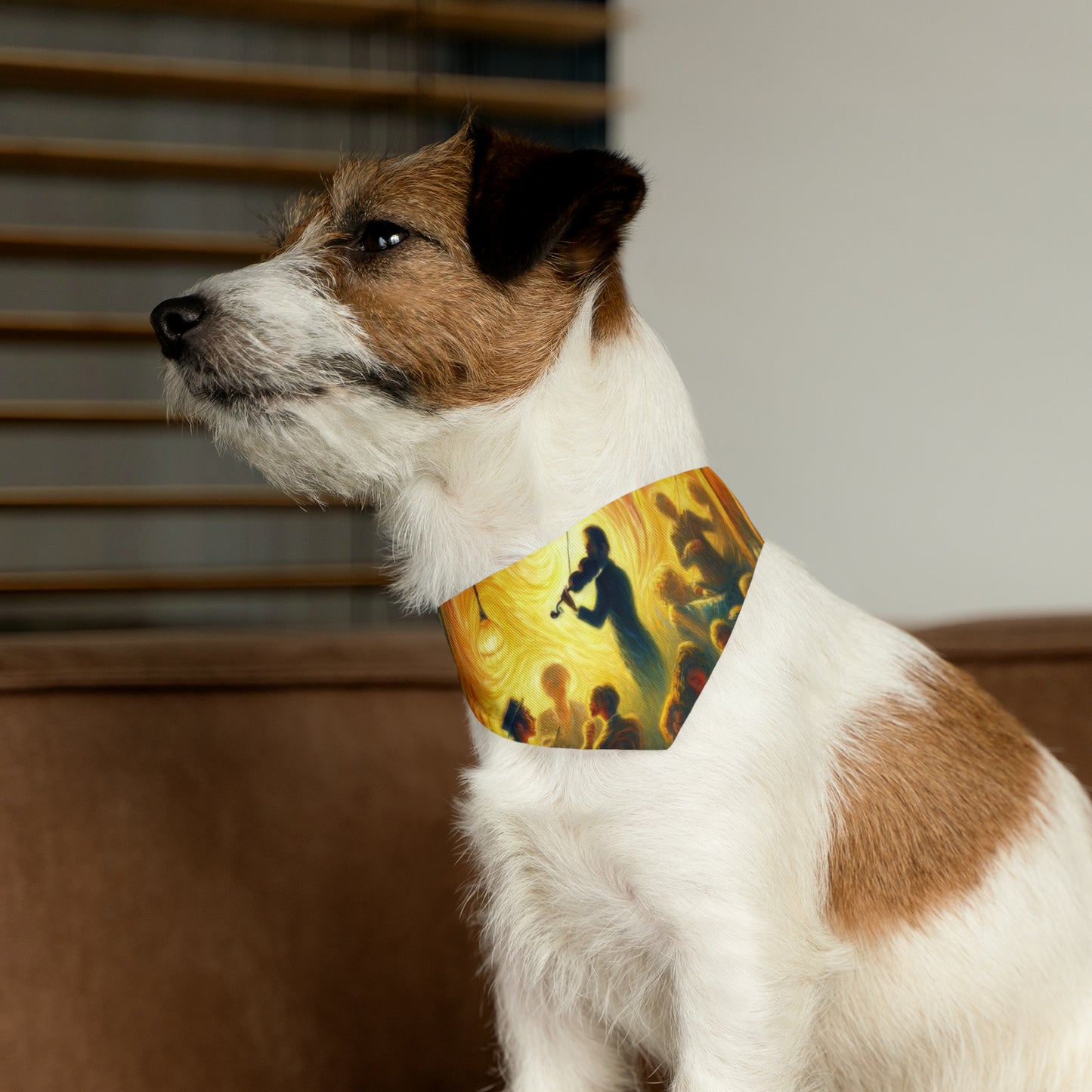 Bistro Emotive Entry Pet Bandana Collar
