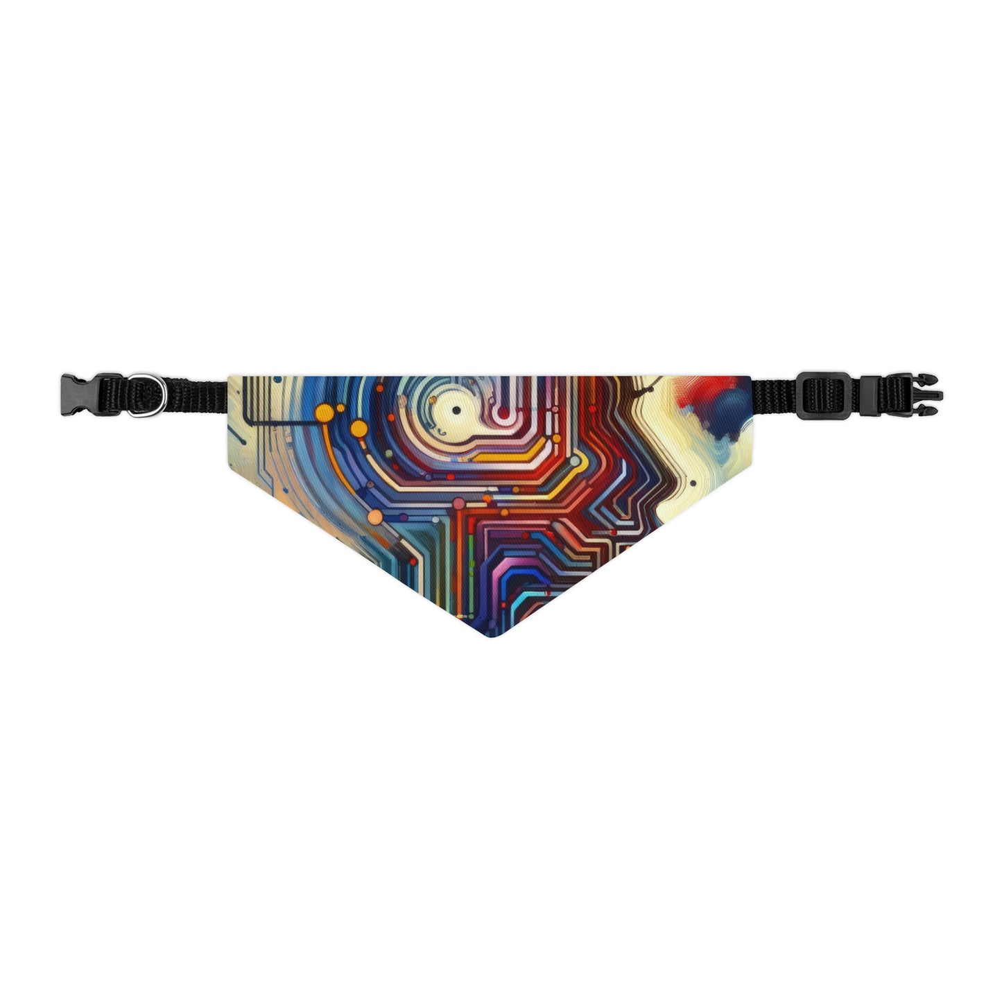 Supportive Digital Empathy Pet Bandana Collar