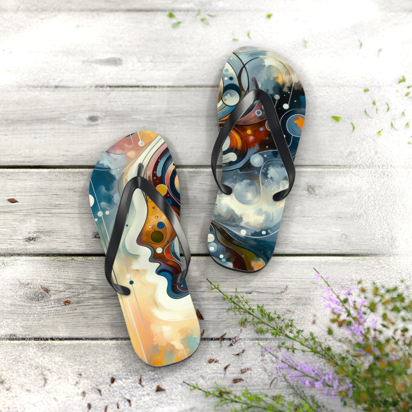 Marvel Uniting Dialogue Flip Flops
