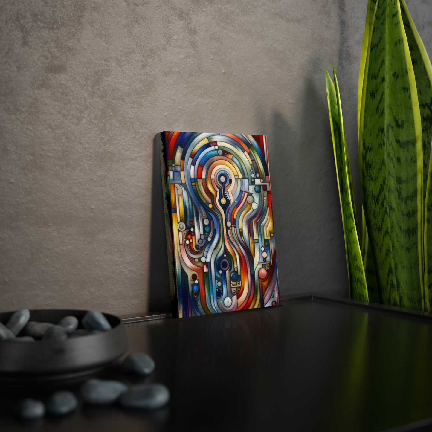 Embracing Faceted Unity Canvas Photo Tile