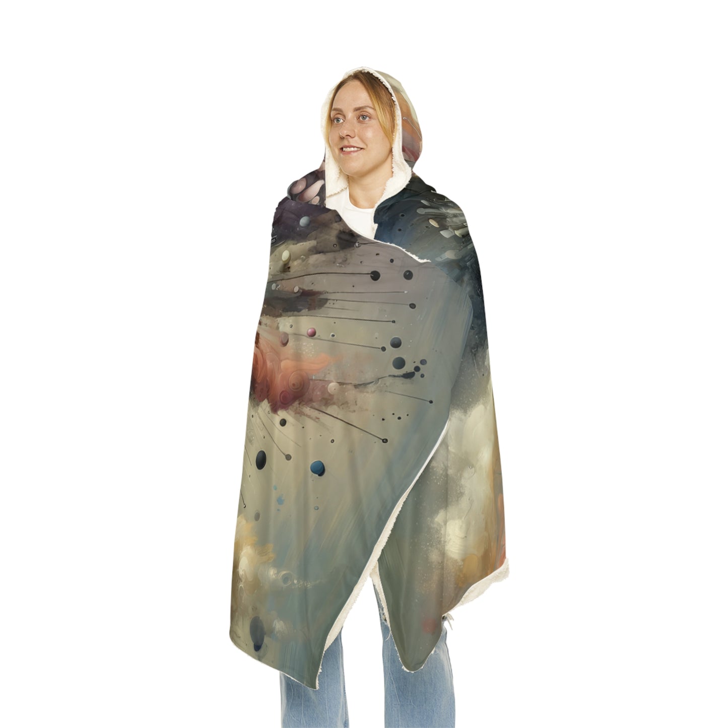 Impactful Deeds Ripple Snuggle Blanket