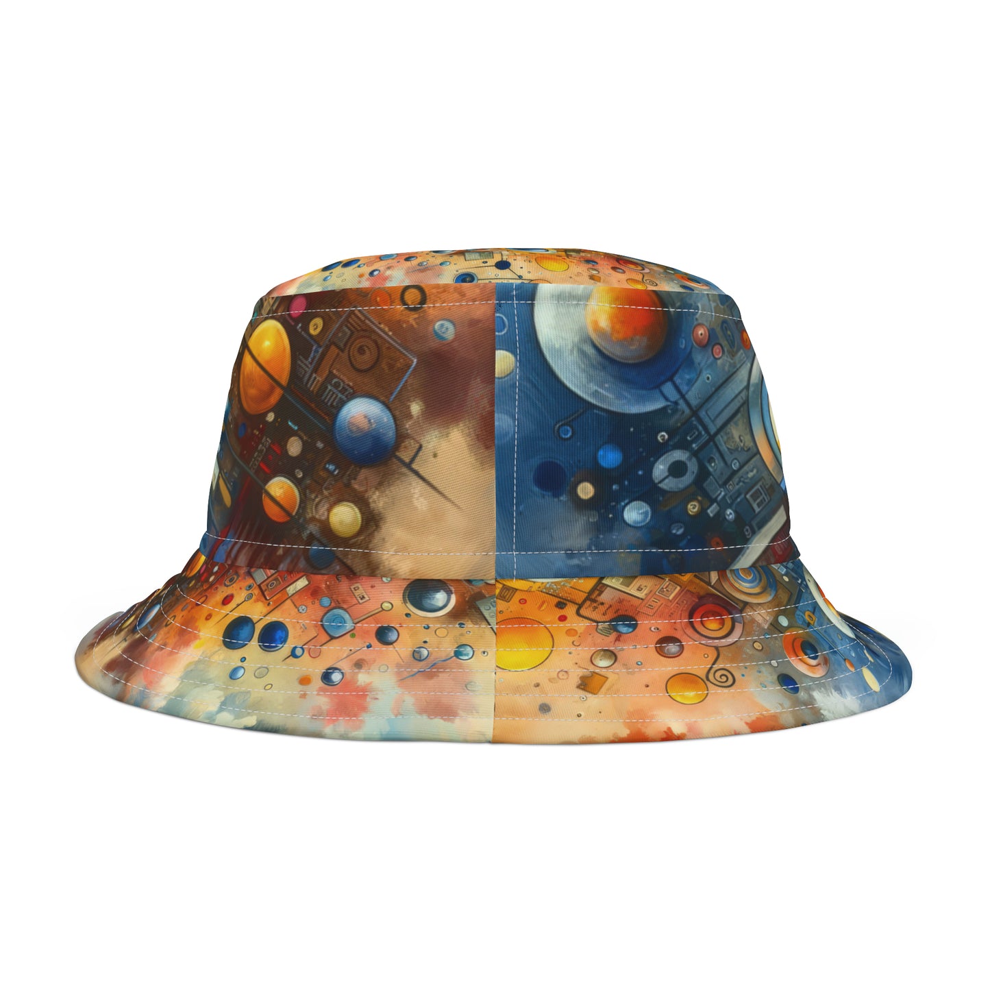 Connected Virtuality Canvas Bucket Hat (AOP)