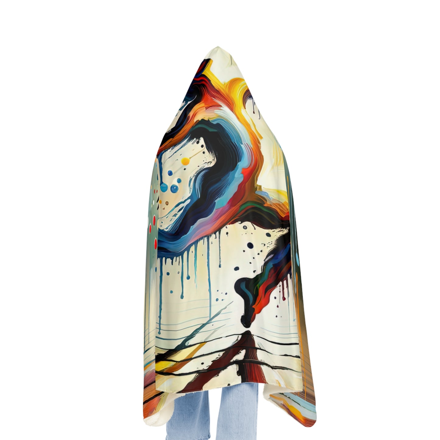 Expressive Dance Reflection Snuggle Blanket