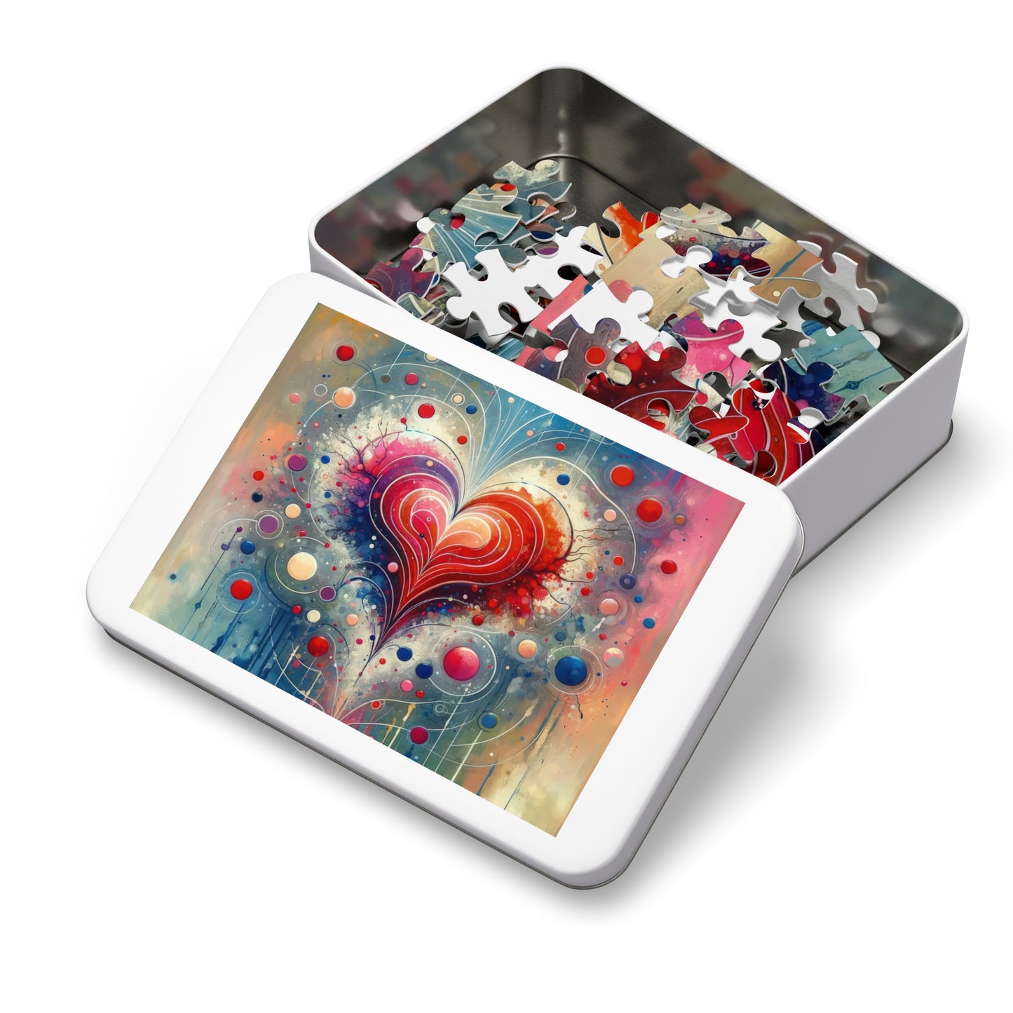 Emotional Physics Heart Jigsaw Puzzle (30, 110, 252, 500,1000-Piece)