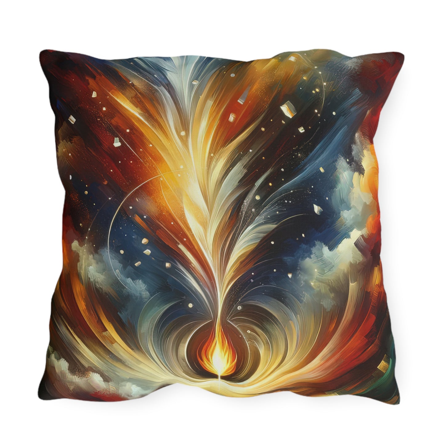 Igniting Transformational Currents Outdoor Pillows