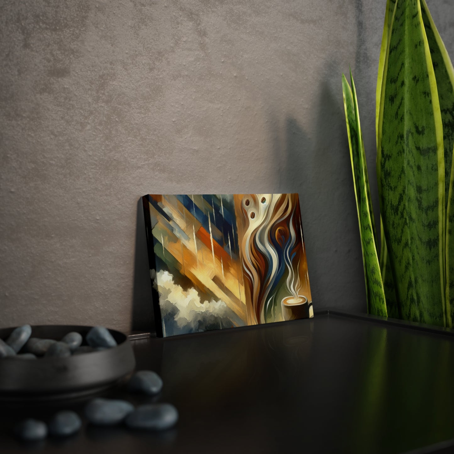 Aromatic Earth Encounter Canvas Photo Tile