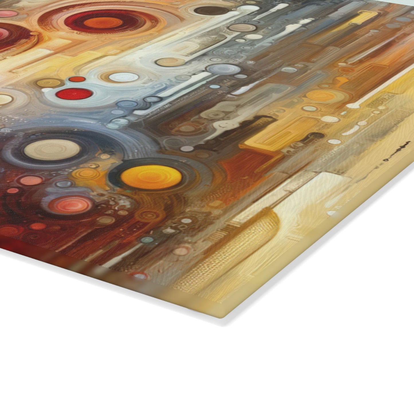 Tangible Touch Togetherness Glass Cutting Board