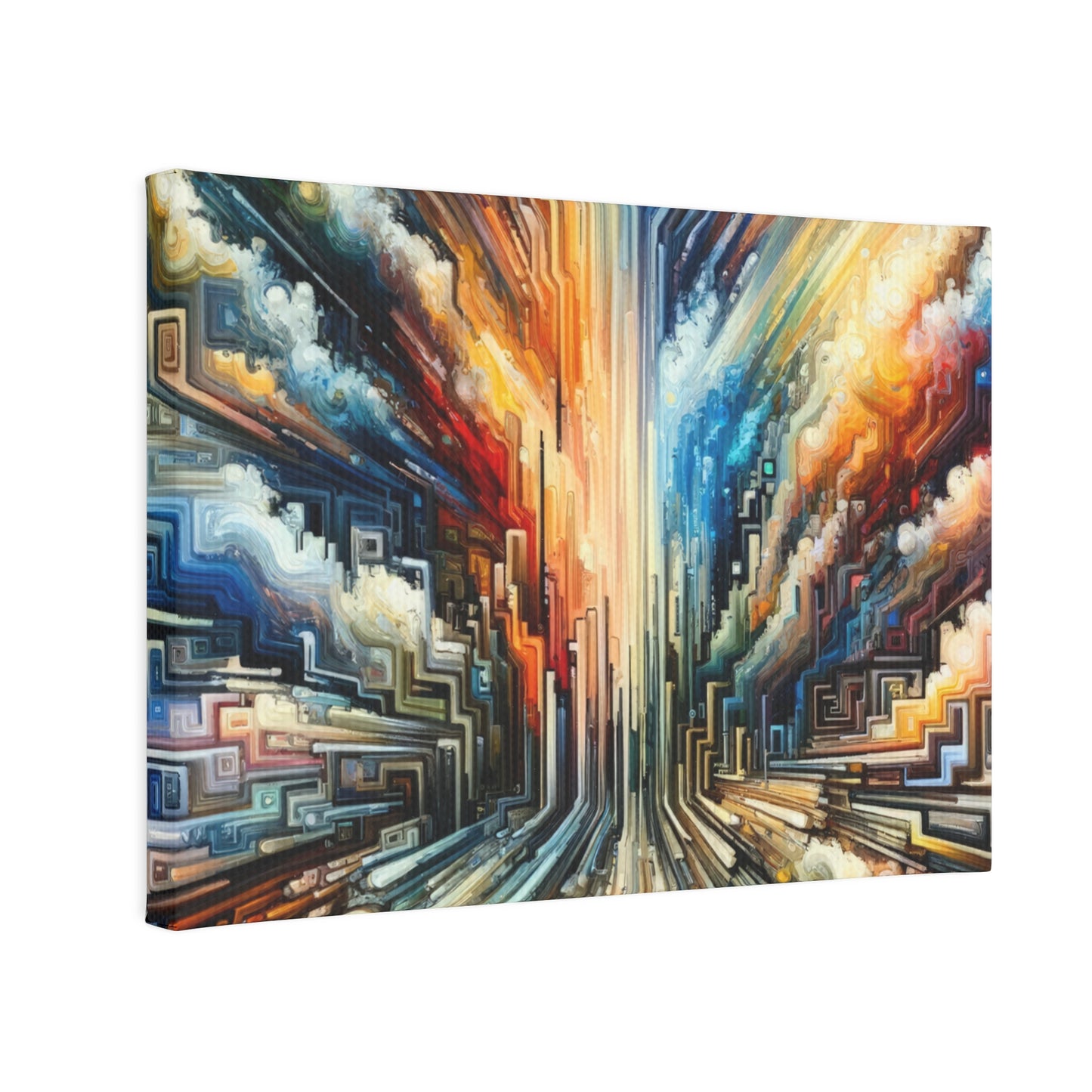 Transformative Tapestry Ascent Canvas Photo Tile