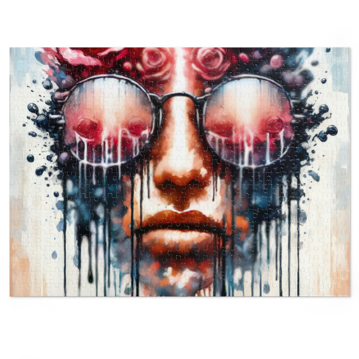 Perception Cleansing Tachism Jigsaw Puzzle (30, 110, 252, 500,1000-Piece)