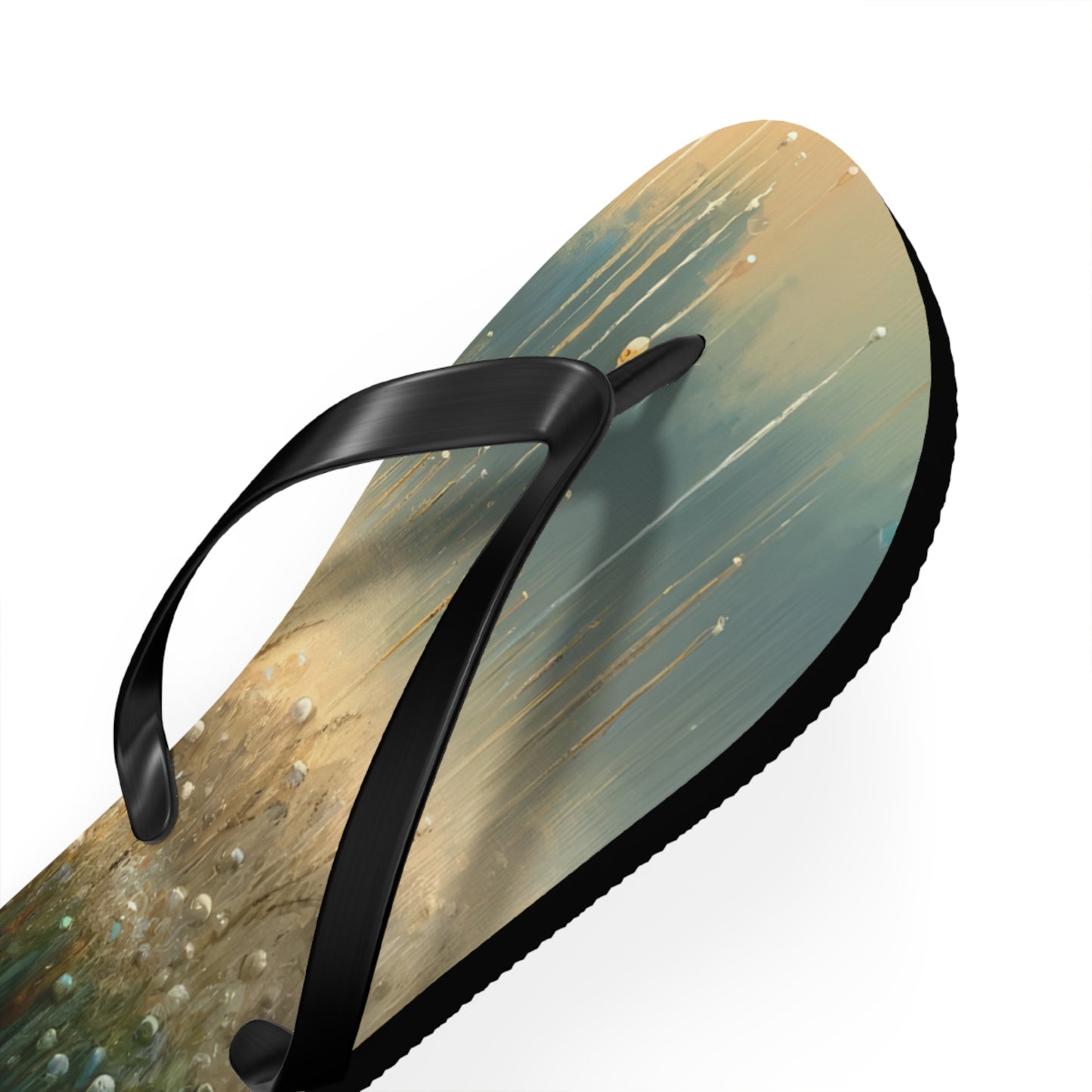 Observant Delicacy Heart Flip Flops