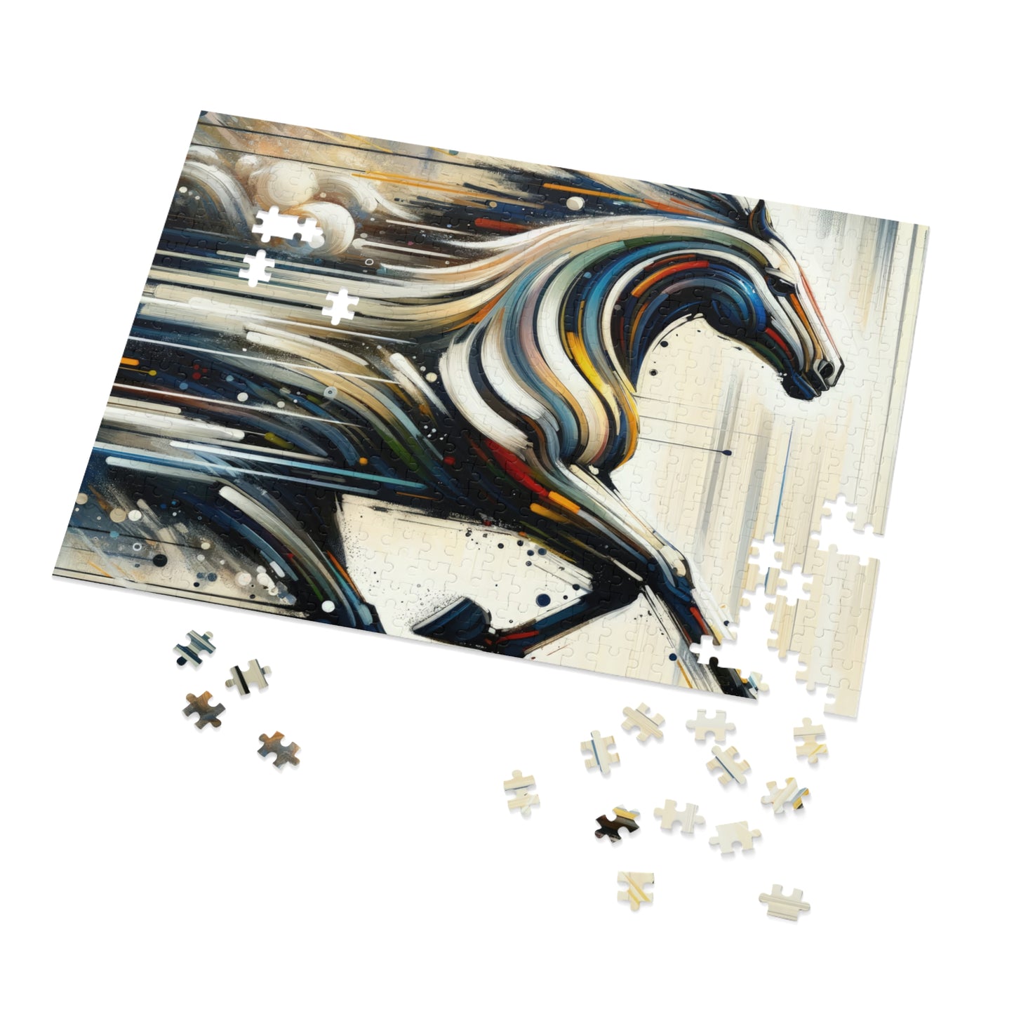 Hyperlinked Horsepower Gallop Jigsaw Puzzle (30, 110, 252, 500,1000-Piece)