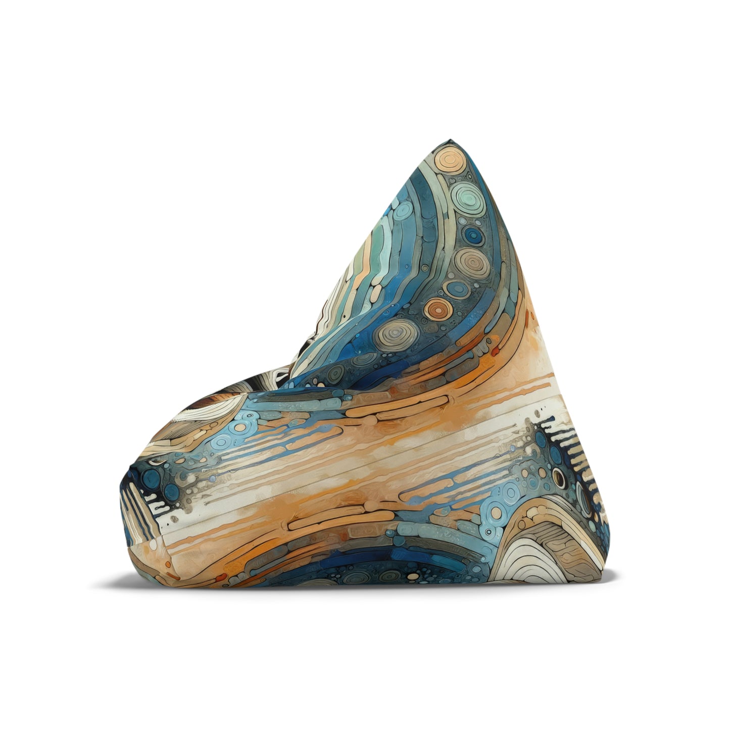 Crafting Semantic Pottery Bean Bag Chair Cover