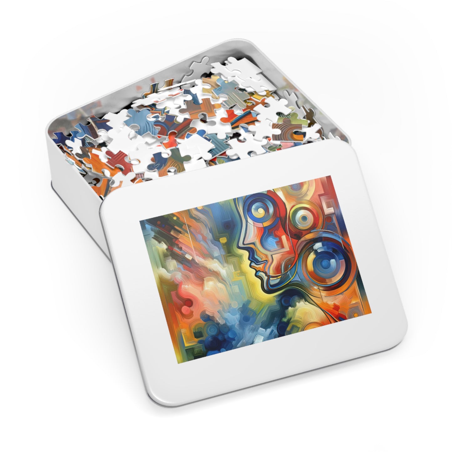 Emotional Perception Abstract Jigsaw Puzzle (30, 110, 252, 500,1000-Piece)