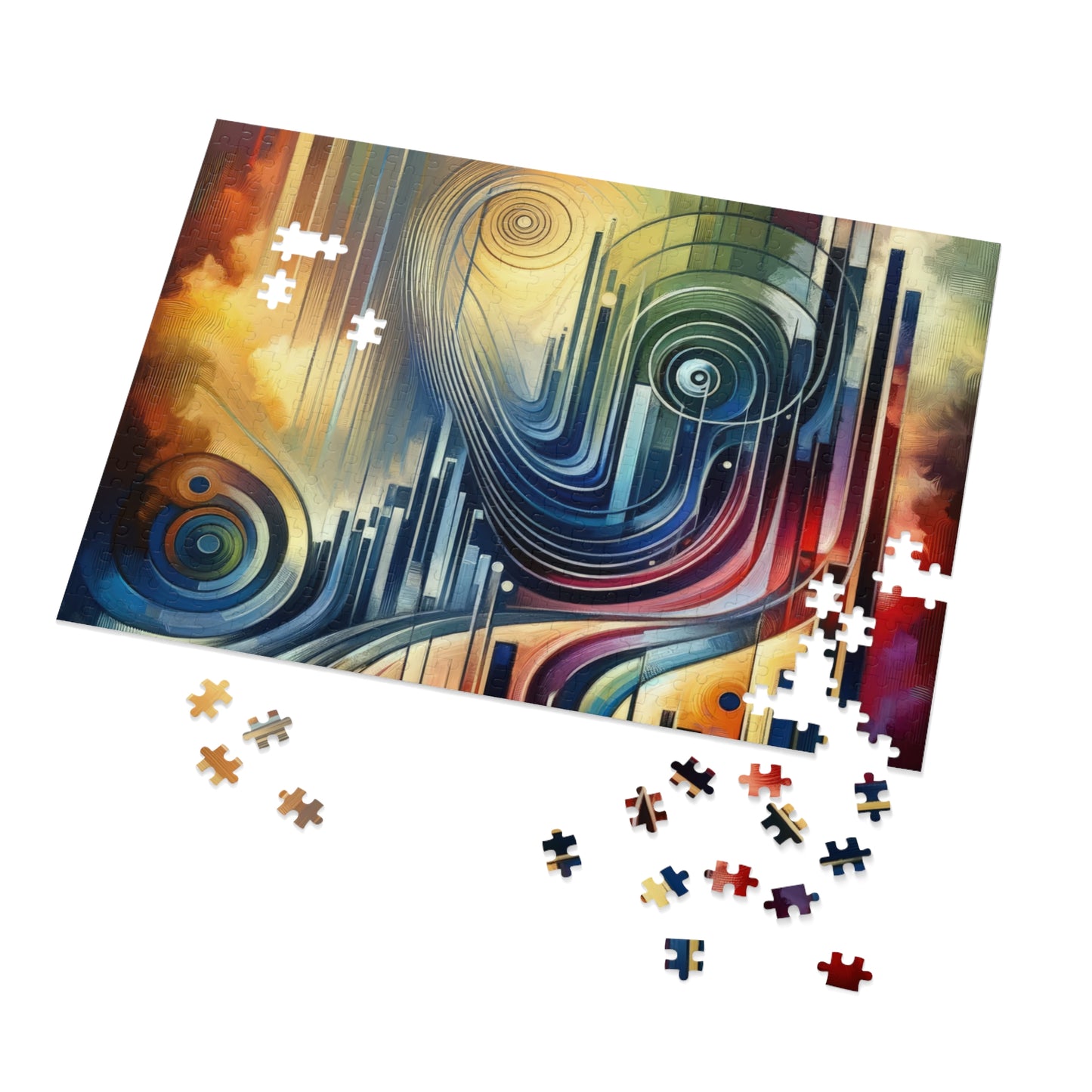 Effort Amplifies Outcome Jigsaw Puzzle (30, 110, 252, 500,1000-Piece)