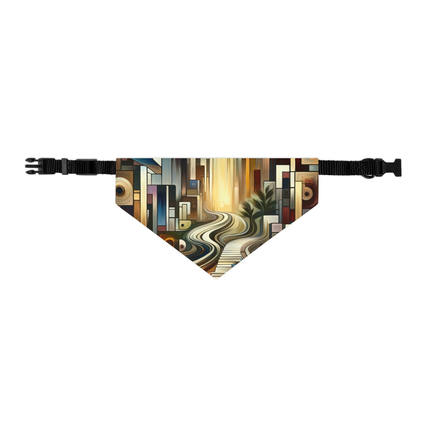 Relatable Journey Abstraction Pet Bandana Collar
