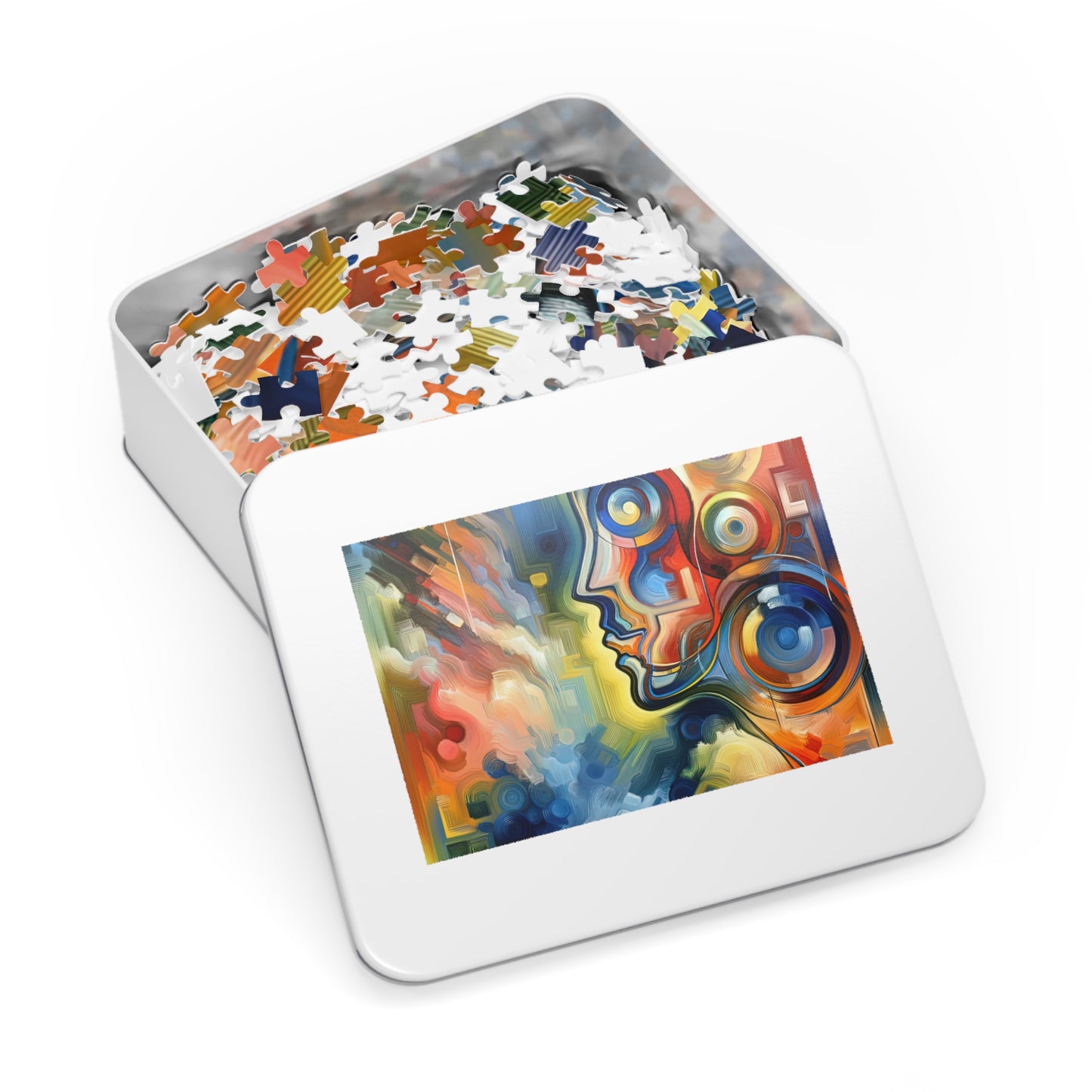 Emotional Perception Abstract Jigsaw Puzzle (30, 110, 252, 500,1000-Piece)