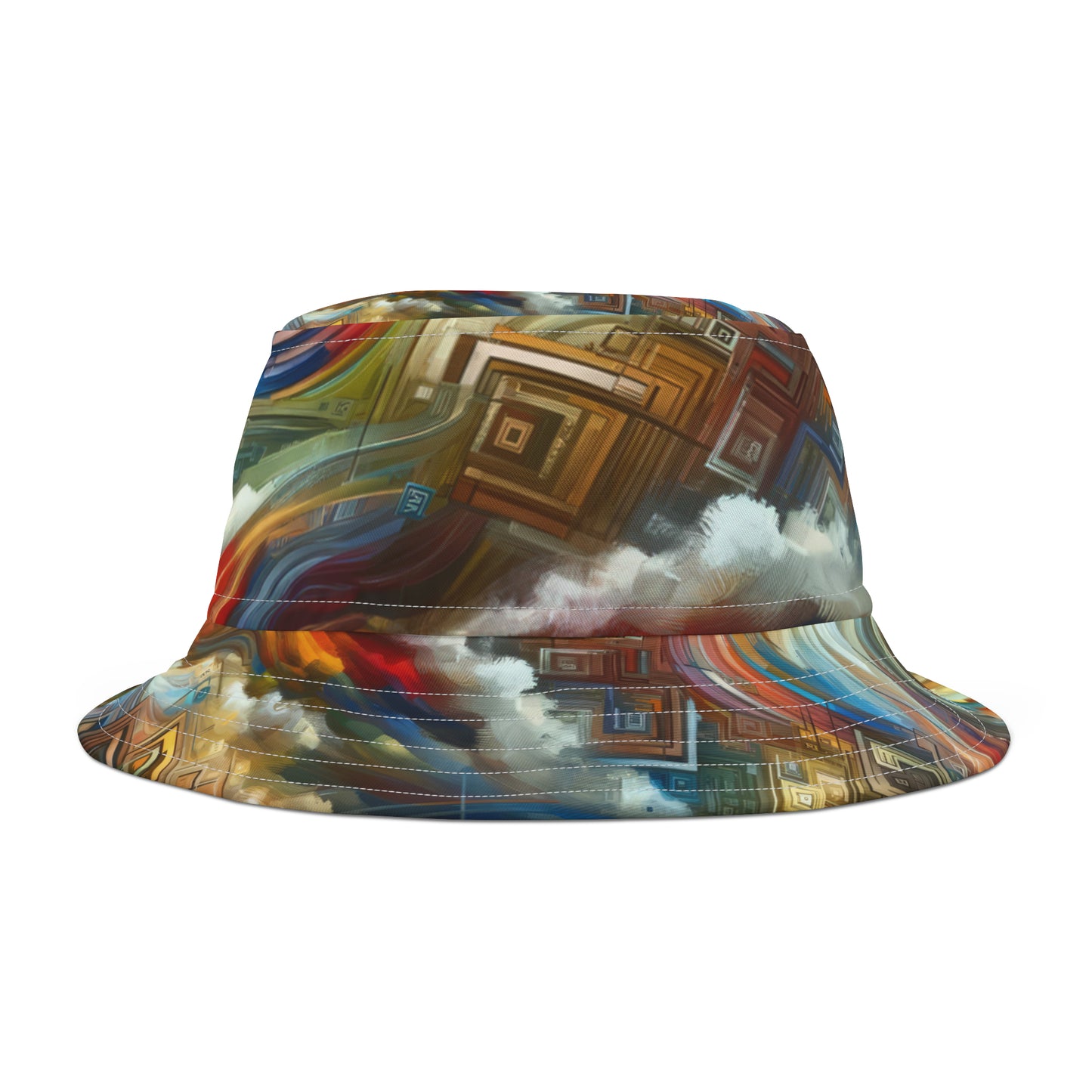 Woven Progress Tapestry Bucket Hat (AOP)