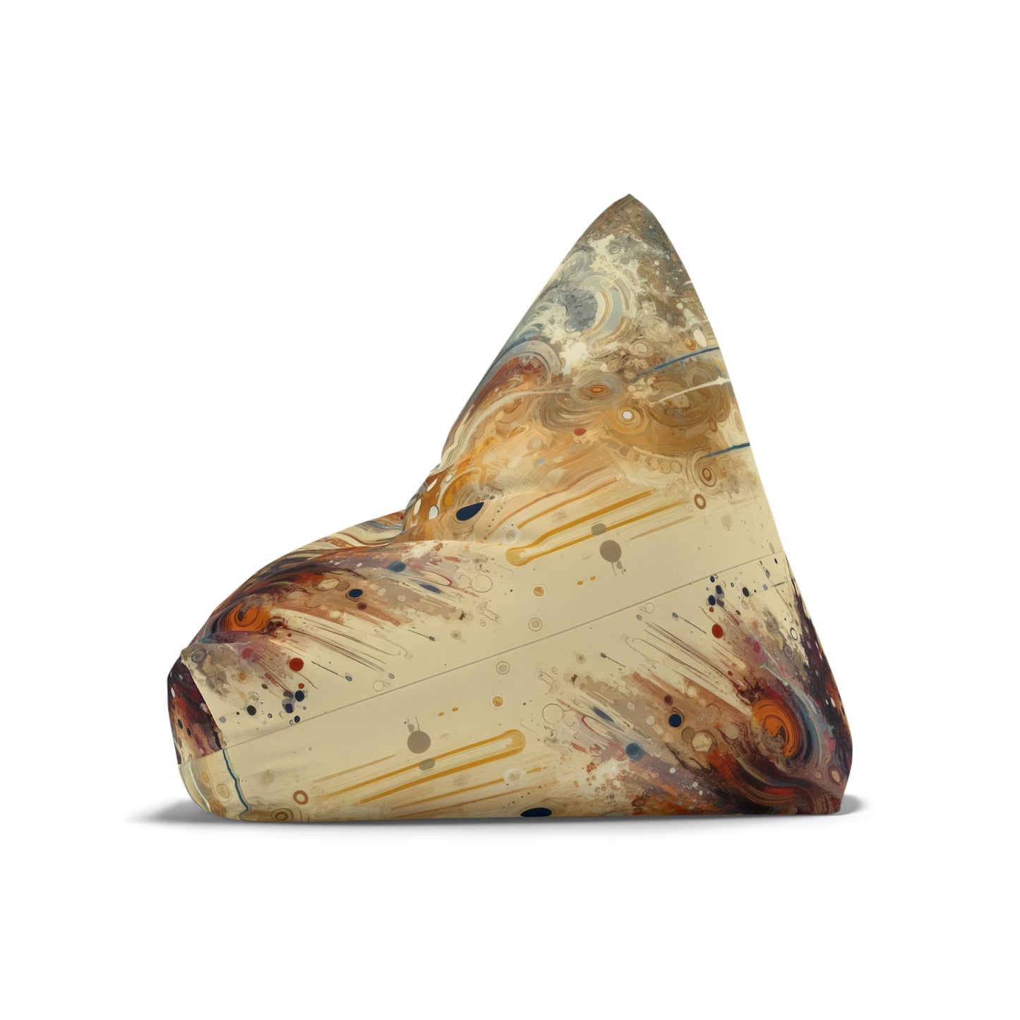 Dynamic Cultural Mosaic Bean Bag Chair Cover